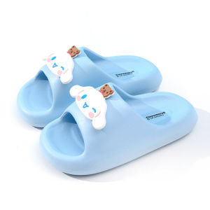 Sanrio Childrens Slip-resistant Themed Summer Slippers New Arrival Big Kids Cute Kawaii Home Slippers Parent-Child Style