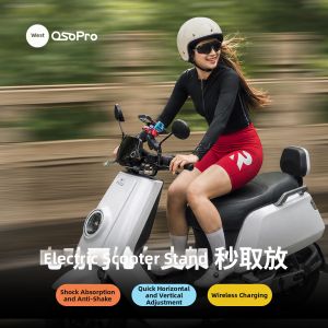 MWUPP | Giá Đỡ Điện Thoại Chống Sốc Cho Xe Máy Và Xe Điện Mới 2026