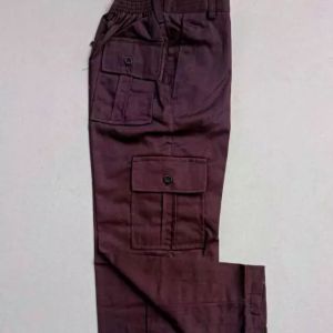 seragam sekolah celana pramuka saku 6 cargo pdl bahan Drill tebal