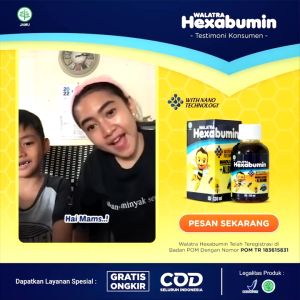 Penambah Nafsu Makan Anak - Penambah Nutrisi Anak - Suplemen Anak - Walatra Hexabumin