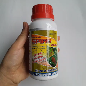Thuốc trừ nhện SPIRO 240SC Chai 240ml- đặc trừ nhện đỏ nhện trắng nhện lông nhung- DẠNG SỮA - MÁT CÂY- DIỆT NHỆN UNG TRỨNG - LƯU DẪN KÉO DÀI - DIỆT SẠCH CẢ TRỨNG VÀ NHỆN
