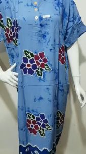 BISA COD - Daster Jumbo Sunan Kencana Ungu Murah