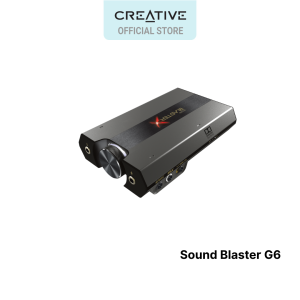 Sound BlasterX G6 7.1 HD External Console Gaming DAC Amp with Xamp Discrete Headphone Bi-amp