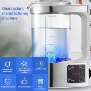PP 2L / 300ml Disinfectant Manufacturing Instrument Sodium Hypochlorite Disinfectant Water Generator Portable Can 1264