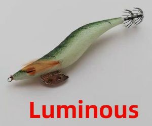 Glow Fluorescent Fake Shrimp Squid Hook Lure
