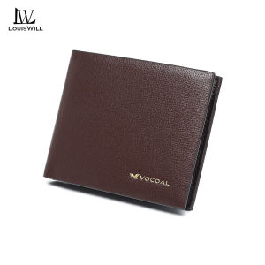 LouisWill Fashion Short Wallet RFID Anti Theft Brush Retro Wallet Business Wallet PU Wallet Multi-Card Position Wallets Travel Purses Zipper Coin ID Credit Cards Holders