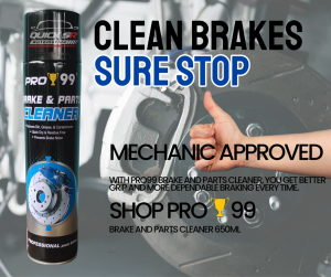 Quick S/R Automotive PRO99 Brake & Clutch Parts Cleaner 650ML (1PC)