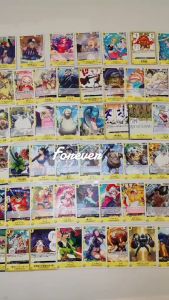 O9全哥海贼王 63Pcs Set Yellow One Piece Card Game Kad tcg Collection OP03 OP04 OP05 OP06 OP07