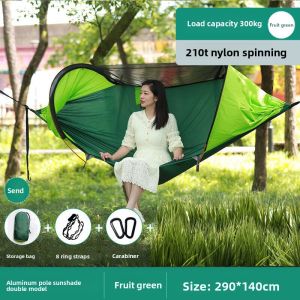 MONLEYTA | Auto Opening Anti-Tip Sun & Mosquito Protection Hammock