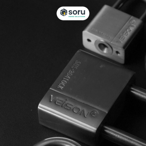 SORU - Gembok Pagar Pintu Rumah Panjang Pendek - Square Padlock Stainless Steel SUS304 - VEISON
