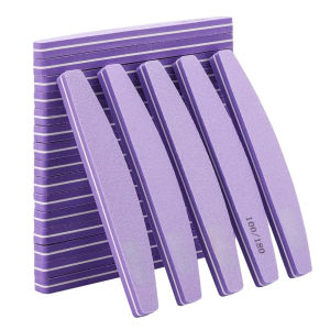 5/10pcs Double-Sided Nail Buffering Sponge File 100/180 Grit Washater Nail Grinding Block for False Nails Toe Nail Foot Cleaning