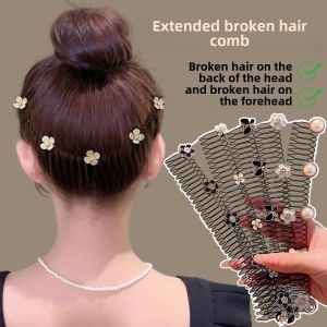 Tea Flower Hair Comb & Stylish Hair Accessories: Original Design Hairpin & Rear Hair Clip