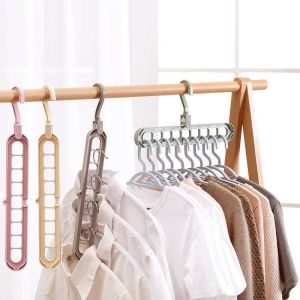 Gantungan Baju Magic Hanger Organizer 9 in 1 Serbaguna Multifungsi Jemuran