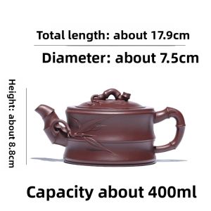CANGHUTIANXIA | Handmade Bamboo Segment Teapot