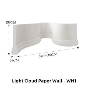 SHIBAZHI | Portable Folding Room Dividing Light Cloud Screen