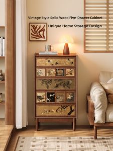 MR ART | Vintage Solid Wood Dresser