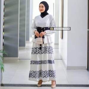 Ready Stock - Rok Tenun Ethnic