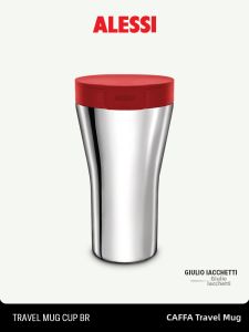 ALESSI | Stainless Steel Insulated Travel Coffee Cup