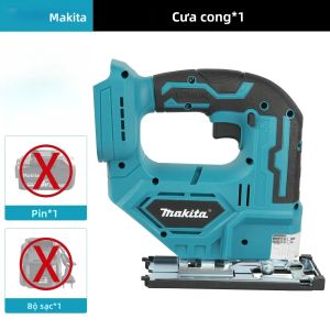 Makita | Makita DJV182Z 18V Máy Cưa Lọng Không Dây Có Thể Điều Chỉnh Tốc Độ Để Cắt Gỗ Nhựa Kim Loại Lý Tưởng Cho Các Dự Án DIY Trong Gia Đình