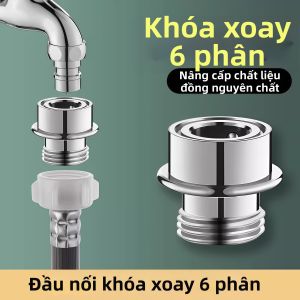 Đầu nối Adapter cho Máy Giặt và Máy Rửa Chén 4-6 Điểm