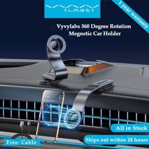 Vyvylabs 360 Degree Rotation Car Mount Megnetic Car Holder MagSafe Bracket Upgraded Buckle Design Sturdy and Durable for iPhone 12 13 14 15 16 Pro Max