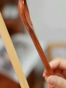 𝐔𝐓𝐈𝐋𝐈𝐓𝐘 𝐒𝐓𝐈𝐑 33cm Long Handle Wooden Spoon Cooking Mixing Tasting Soup Scoop Tableware Sudu Kayu 木勺