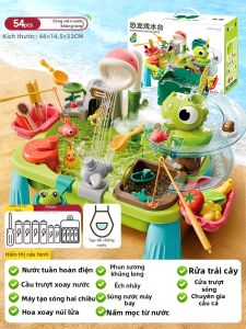 MABAOMABAO | Bộ Đồ Chơi Bếp Cho Trẻ Em Có Máy Rửa Chén Và Bàn Nước Tái Sử Dụng