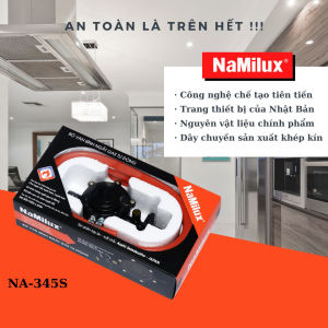 Bộ van gas điều áp tự động an toàn NAMILUX NA-345S-VN + [1.5m] dây dẫn gas + [2 cái] cổ dê Dùng Bình Gas Xám Petrolimex