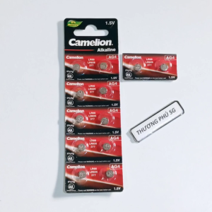 Pin 1.5V AG4 L626F LR66 376 G4 SR66 377 SG4 377A GP177 SR262 / Pin 1.5V Camelion