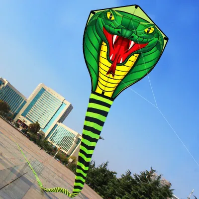 Strong Snake With Long Colorful Tail!Huge Beginner Snake Kites Adults Come With String And Handle
