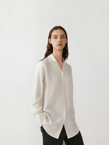 ICICLE | Silk Twill Long Sleeve Shirt