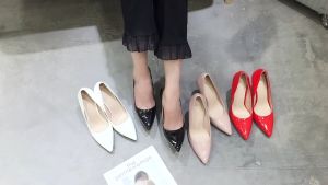 TOP WOMEN PH 2025 Korean Style Plain Stiletto High Heels