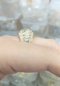 Nhẫn Nam Mạ Vàng 18K Đính Đá Cao Cấp (Có video) - Mang Trên Tay Phong Thủy May Mắn Tài Lộc - Lokalo M25822