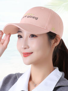 หมวกเบสบอลฤดูใบไม้ผลิและฤดูร้อนสำหรับผู้หญิง หมวกกันแดดแบบหน้าสั้นสไตล์เกาหลี หมวกทรงกลม หมวกแฟชั่น หมวกทรงปากเป็ด หมวกแฟชั่น