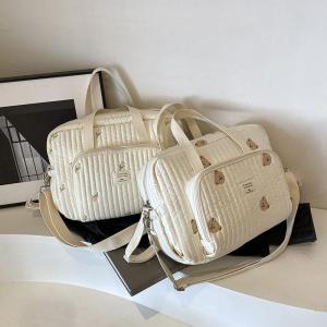 Túi Đeo Vai Một Bên Vai Thêu Nhiều Ngăn Dung Tích Lớn Cho Bà Bầu Túi Đựng Đồ Cho Bé Túi Đeo Chéo Nhẹ Cho Bà Mẹ Khi Đi Chơi