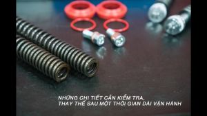 PHUỘC TRƯỚC LCM XE VARIO / CLICK / VISION ( TY MÀU BẠC )