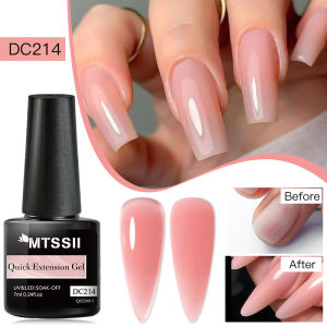 Quick Extension Gel Nail Polish Acrylic Clear White Nude Pink UV Construction Gel Varnish Semi Permanent Soak Off Nail Supplies