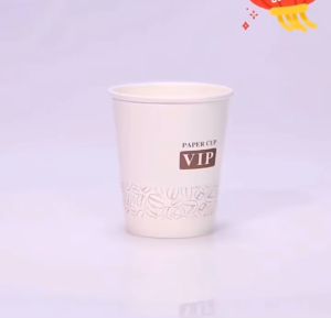 100pcs disposable paper cups extra thick disposable water cups household and commercial disposable products Disposable paper cup