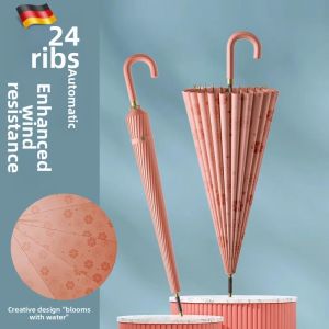 Cool Borderless | Automatic Extra Large Strong Durable Double-use Flowering Umbrella