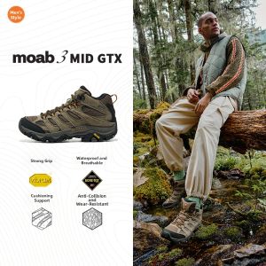 Merrell | Durable Waterproof Anti-slip Hiking Shoes
