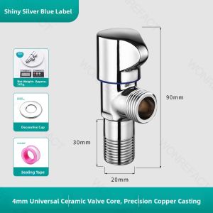 WONREFACT | All Copper Universal Hot and Cold Water Tap Valve 1/2 Inch