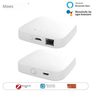 มอยส์ ทูยา ZigBee3.0 สมาร์ทฮับไร้สาย/แบบมีสายเกตเวย์บริดจ์แอพสมาร์ทไลฟ์รีโมทคอนโทรลทำงานร่วมกับอเล็กซากูเกิลโฮมผู้ช่วย