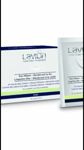 Lavilin TOP Deo Wipes Men - Deodorant to Go (10 units X 3.7g)