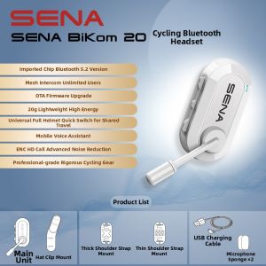 Sena | Bluetooth Headset With Intercom and Noise Cancellation