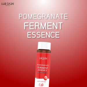 🔥ส่งฟรี พร้อมส่ง🔥 LUR SKIN POMEGRANATE FERMENT ESSENCE 220 ml (1 แถม 1) น้ำตบทับทิม ฟื้นฟูผิวเสีย ลด รอยสิว และจุดด่างดำ