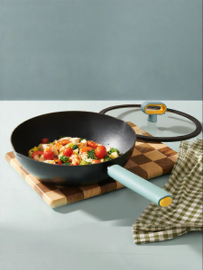 Cate Maker | Double Ring Light Food Non-Stick Titanium Frying Pan