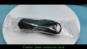 5M 10M DC12V Power Extension Cable 5.5mm*2.1mm Connector Male To Female For LED Lamp CCTV Security Camera Black Power Cable Cord