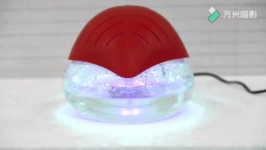 LEAFHUMIDIFIER - Air Revitalizer Purifier and Disinfecting Humidifier with LED Light (NO MIST) 1L