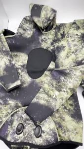 2022 Neoprene Scuba Diving wetsuit 3/5mm Winter Warm Men Hood Surfing Front Zipper Snorkeling Spearfishing Hooded Diving Suit