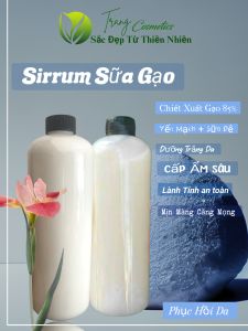 Serum Sữa Gạo Yến Mạch Handmade Sỉ Từ 1lít cho Spa